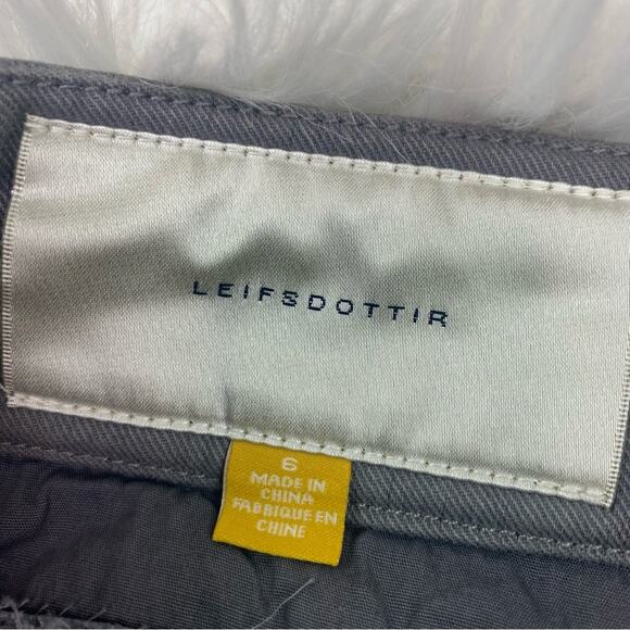 Anthropologie Leifsdottir Alicante Quilted Pencil Skirt Gray Size 6 NWT - Picture 9 of 14